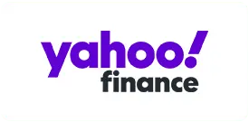 Yahoo logo highlighting BlueMagic Group's presence in online media platforms for their hair transplantation services.